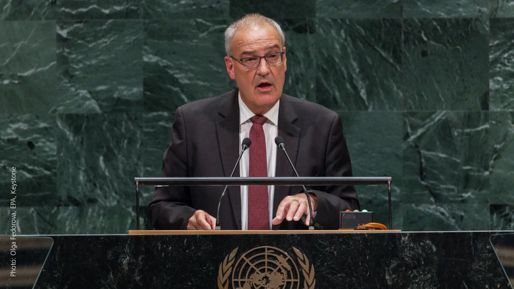 Guy Parmelin an der UNO