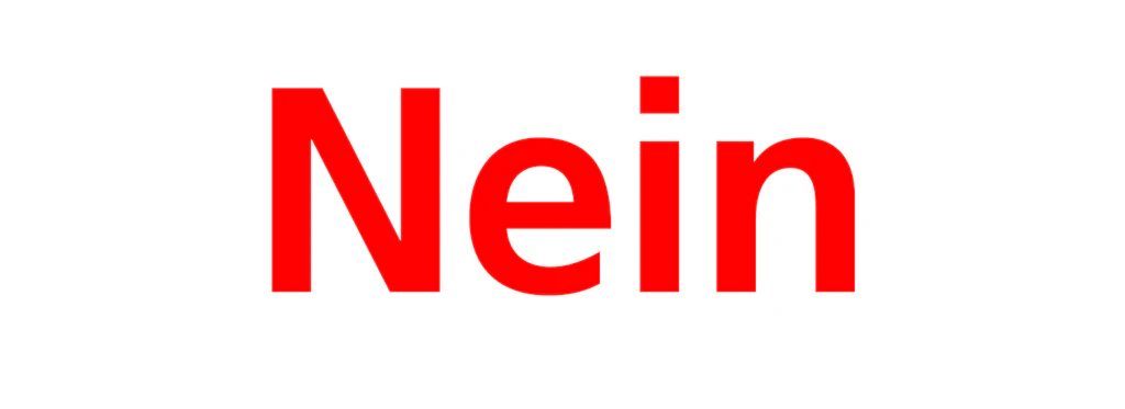 Volksabstimmung NEIN