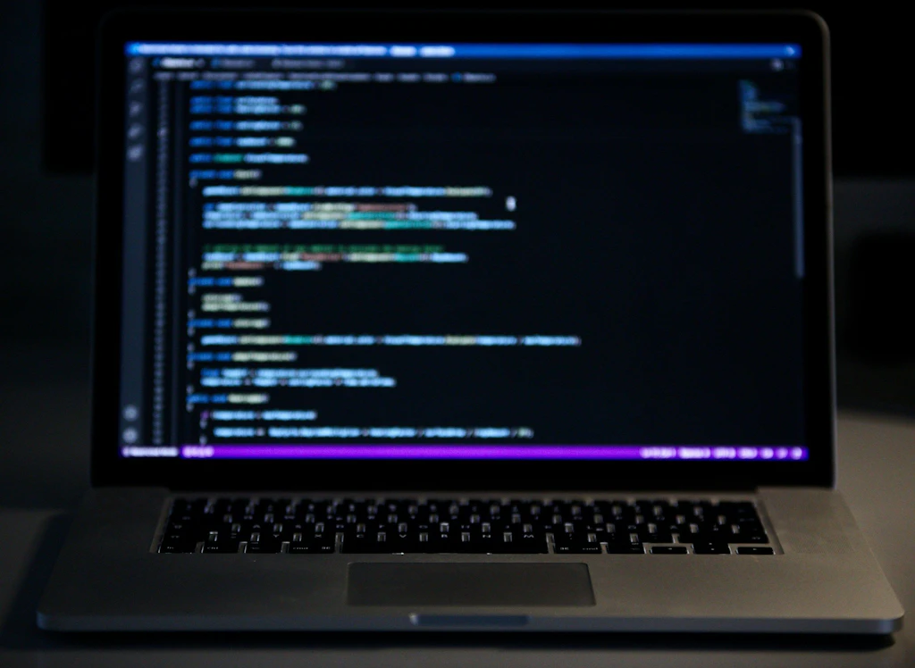 Image of a developer notebook